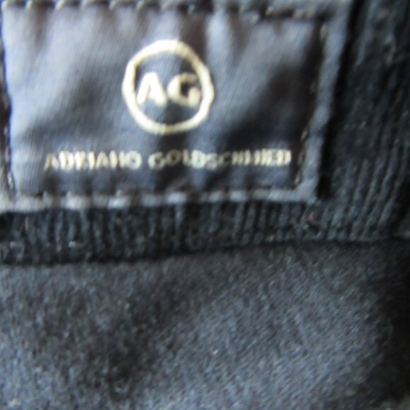 AG Adriano Goldschmied Blue Corduroy 27 Cropped Kick Flare USA Pants - Picture 4 of 6